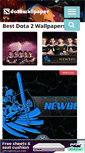 Mobile Screenshot of dotawallpaper.org